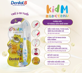 Bàn chải đánh răng trẻ em Dental B – Kid M