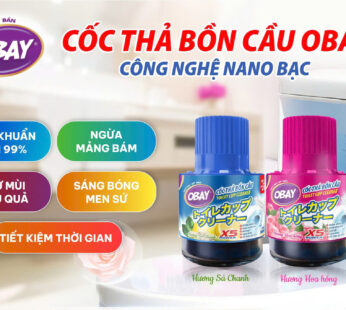 Cốc thả bồn cầu OBAY 180g