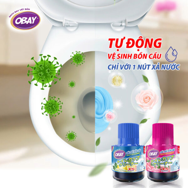 Cốc thả bồn cầu OBAY 180g - Hình ảnh 2