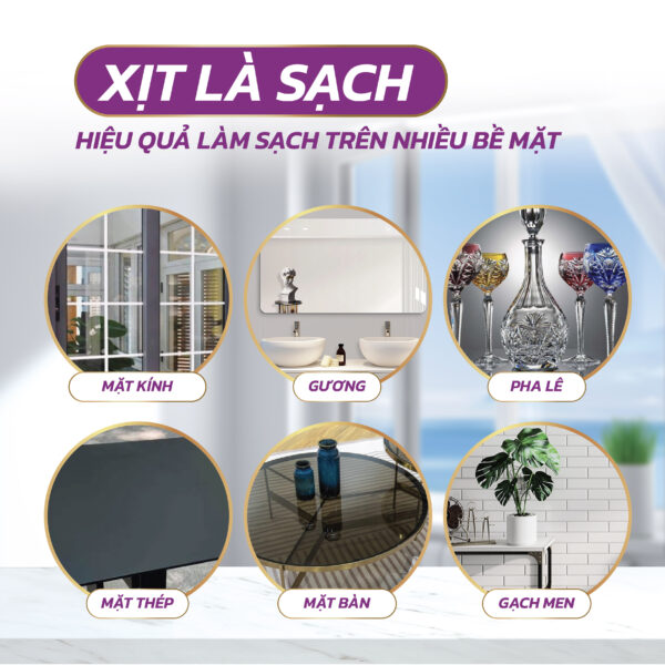 Nước lau kính Obay 500ml không mùi  - Hình ảnh 5