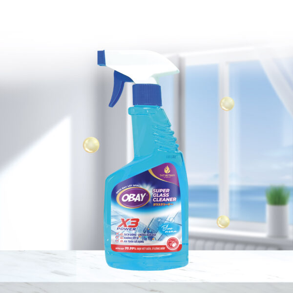 Nước lau kính Obay 500ml không mùi  - Hình ảnh 2