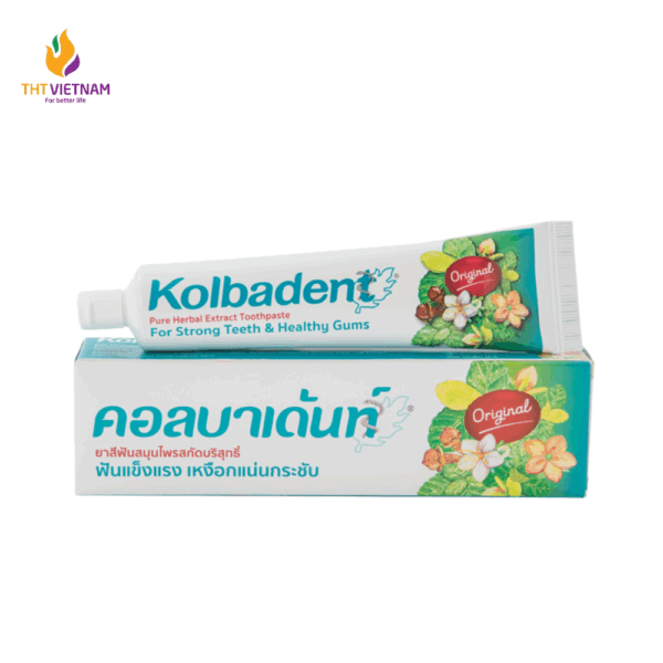 Kem đánh răng thảo dược thuần khiết Kolbadent Thái Lan 100gram - Hình ảnh 3