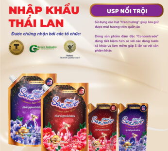 Nước xả làm mềm vải Sanzoft