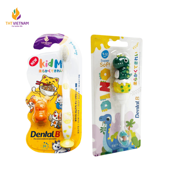 Bàn chải đánh răng trẻ em Dental B - DINO - Hình ảnh 3