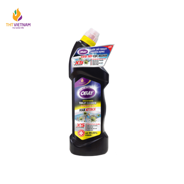 Nước tẩy bồn cầu & vệ sinh nhà tắm Obay 960ml - Hình ảnh 5